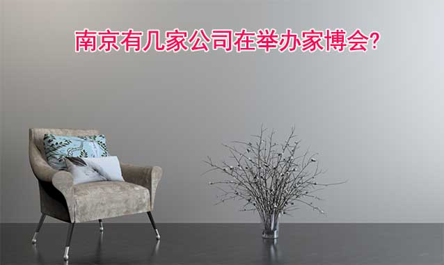 南京有幾家公司在舉辦家博會?