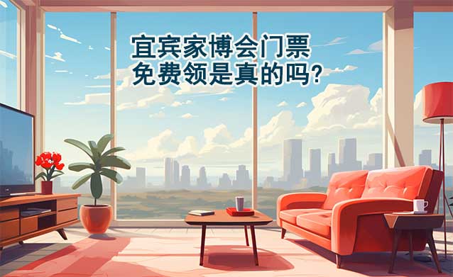宜賓家博會門票免費領(lǐng)是真的嗎?